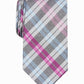 Perry Ellis Men's Edwin Check Tie Pink Size Regular