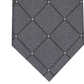 Perry Ellis Men's Burr Classic Geo Grid Tie Black Size Regular