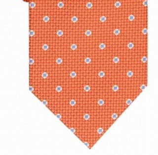 Perry Ellis Men's Howland Neat Tie Orange Size Regular