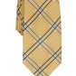 Perry Ellis Men's Denner Classic Plaid Tie Gold Size Regular