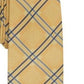 Perry Ellis Men's Denner Classic Plaid Tie Gold Size Regular