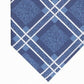 Perry Ellis Men's Denner Classic Plaid Tie Navy Size Regular