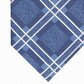 Perry Ellis Men's Denner Classic Plaid Tie Navy Size Regular