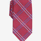 Perry Ellis Men's Denner Classic Plaid Tie Red Size Regular