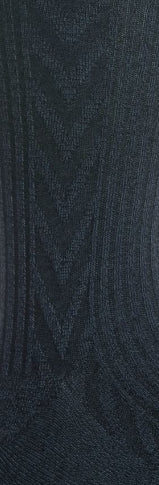 Perry Ellis Men's Textured Chevron Socks Gray Size Regular