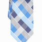 Perry Ellis Men's Oxford Classic Plaid Tie Navy Size Regular