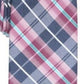 Perry Ellis Men's Dever Classic Plaid Tie Med Purple Size Regular