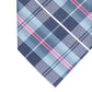 Perry Ellis Men's Dever Classic Plaid Tie Navy Size Regular