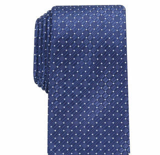Perry Ellis Men's Kimball Micro-Dot Tie Navy Size Regular