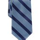 Perry Ellis Men's Brookford Stripe Tie Blue Size Regular