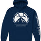 Paramount Pictures Men's Hoodie Blue Size Small