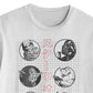 Hybrid Men's Star Wars Kanji Graphic T-Shirt White Size XX Large