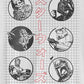 Hybrid Men's Star Wars Kanji Graphic T-Shirt White Size XX Large