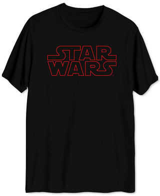 Hybrid Men's Star Wars Red Logo T-Shirt Black Size Large