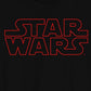 Hybrid Men's Star Wars Red Logo T-Shirt Black Size Large