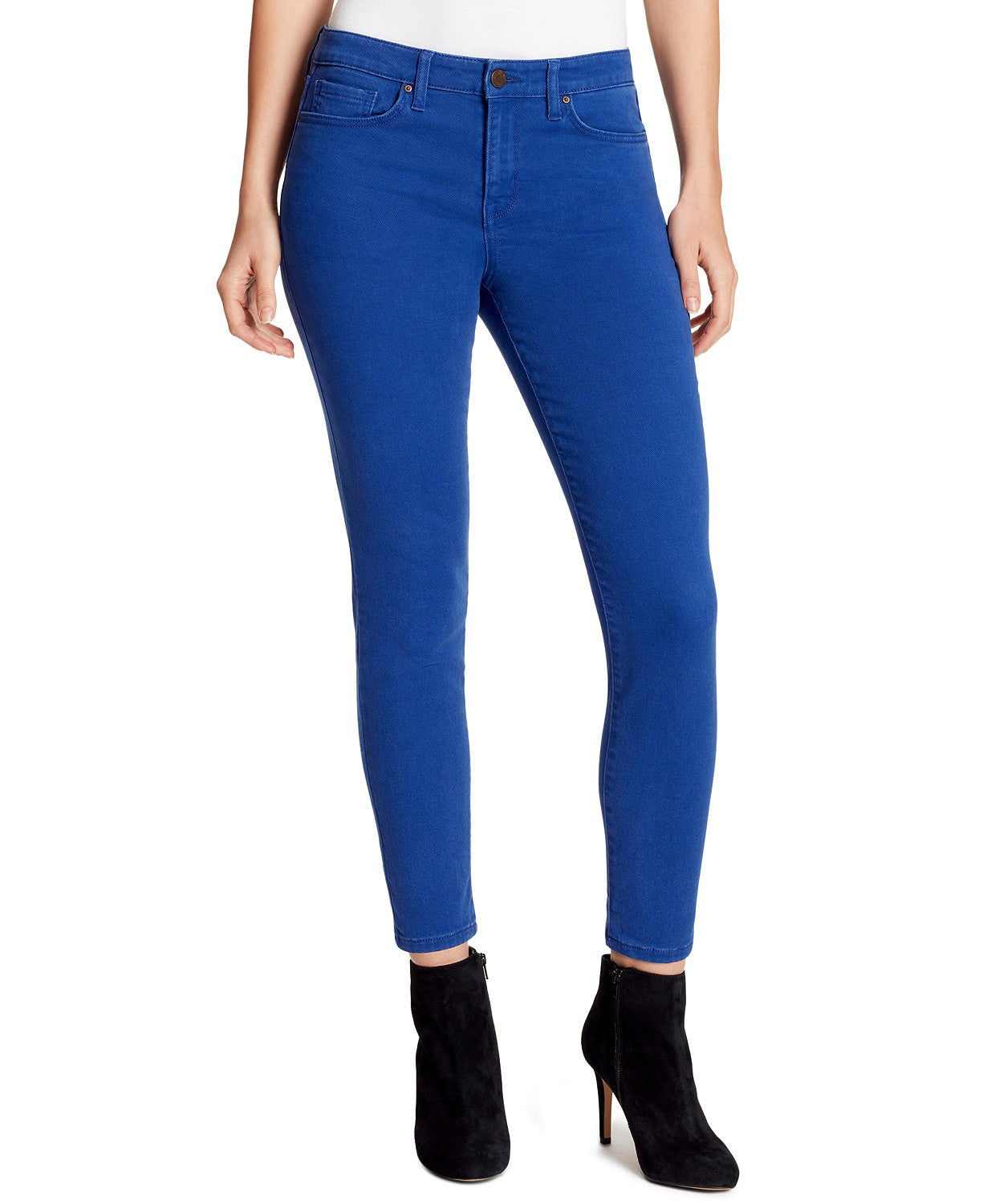 William Rast Women's Perfect Ankle Skinny Jeans Cobalt Blue Size 26