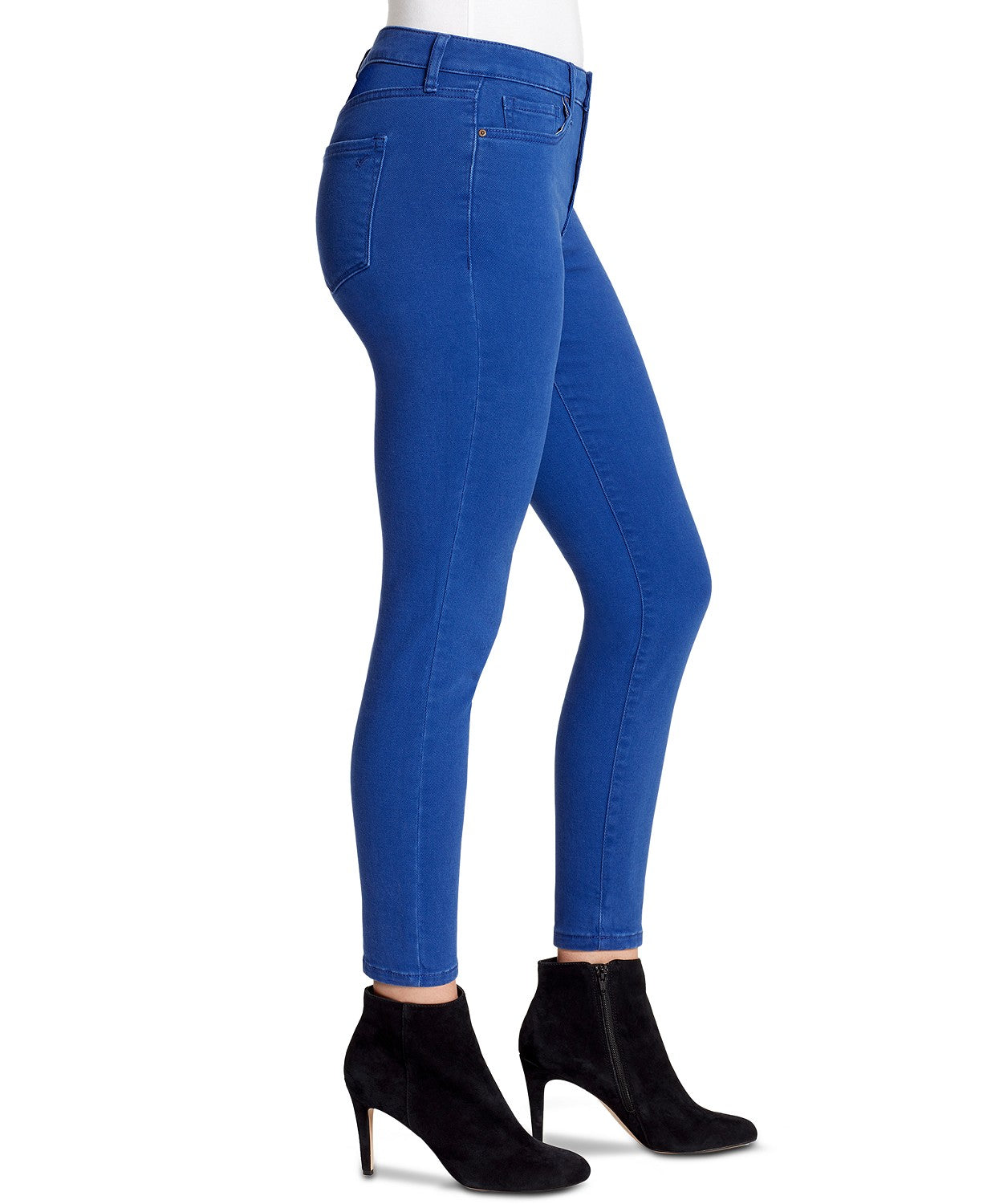William Rast Women's Perfect Ankle Skinny Jeans Cobalt Blue Size 26