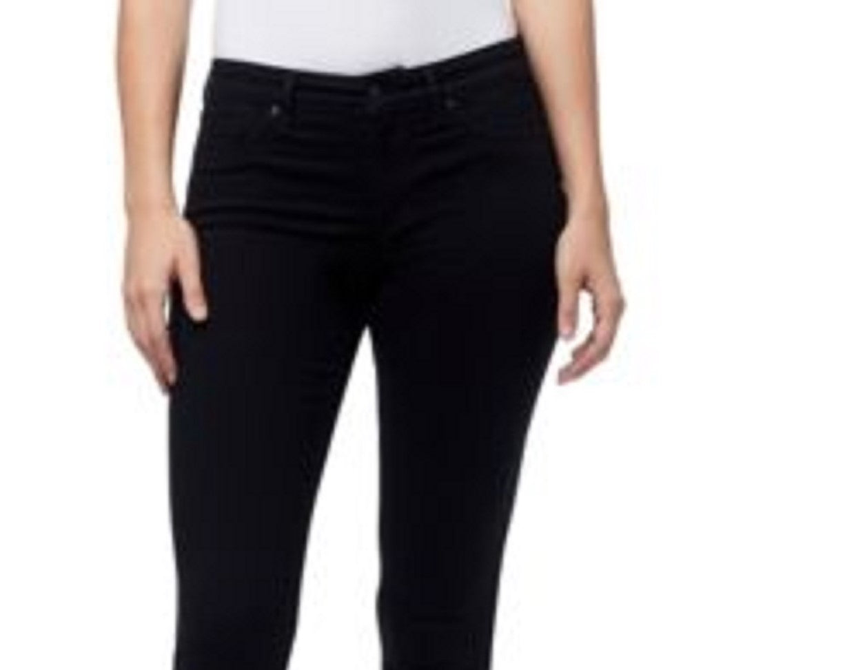 William Rast Women's Mid-Rise Jeggings Black Size 24