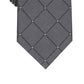 Perry Ellis Men's Burr Classic Geo Grid Tie Gray One Size