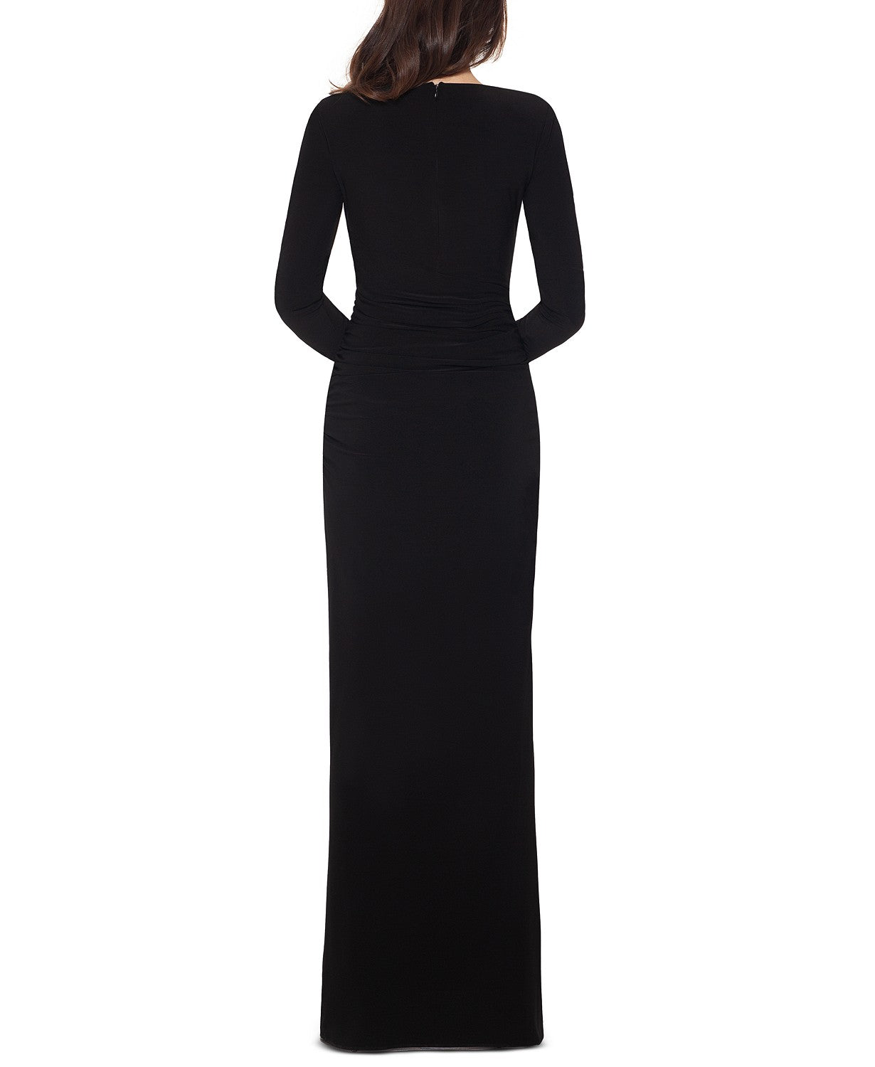 Xscape Women's V-Neck Gown Black Size 6