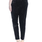 Thalia Sodi Women's Velvet Stretch Leggings Black Size X-Large