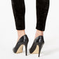 Thalia Sodi Women's Velvet Stretch Leggings Black Size X-Large