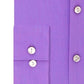 Kenneth Cole Reaction Men's Slim-Fit All Day Flex Performance Stretch Solid Dress Shirt Purple Size 34-35