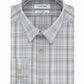 Calvin Klein Men's Plaid Dress Shirt Beige Size 14.5X32-33