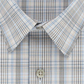 Calvin Klein Men's Plaid Dress Shirt Beige Size 14.5X32-33