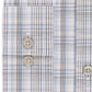 Calvin Klein Men's Slim-Fit Stretch Performance Plaid Dress Shirt Beige Size 32-33