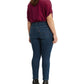 Levi's Women's Ripped Plus Size Skinny Ankle Jeans Med Blue Size 18