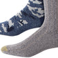 Gold Toe Men's 2-Pk. Camo Socks Blue Size Regular