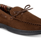 Gold Toe Men's Tie Moccasins Slippers Brown Size Medium