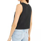 Levi's Women's Graphic Crop Tank Black Size XX-Large