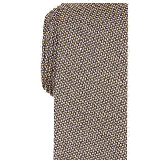 Bar III Men's Knit Geo-Print Tie  Pink Size Regular