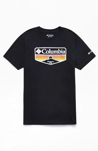 Columbia Men's Sandy Graphic T-Shirt Black Size XX-Large