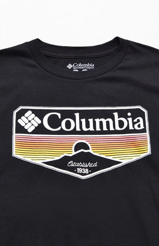 Columbia Men's Sandy Graphic T-Shirt Black Size XX-Large