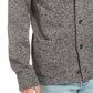 Levi's Men's Sweater Knit Fleece Cardigan Charcoal Size Extra Large