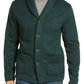 Levi's Men's Rand Shawl-Collar Cardigan Green Size Small