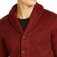Levi's Men's Rand Shawl-Collar Cardigan Red Size 2 Extra Large