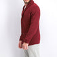 Levi's Men's Rand Shawl-Collar Cardigan Red Size Large