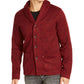 Levi's Men's Rand Shawl-Collar Cardigan Red Size Medium