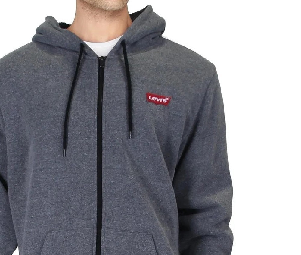 Levi's Men's Kulture Jacket Winter Faux Fur Lined Gray Size Large