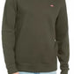 Levi's Men's Bailey Logo Crew-Neck Sweatshirt Dark Green Size 2XL