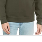 Levi's Men's Bailey Logo Crew-Neck Sweatshirt Dark Green Size 2XL