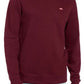 Levi's Men's Bailey Logo Crew Neck Sweatshirt Dark Red Size Medium
