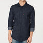 Levi's Men's Matthew New Western Denim Shirt Black Size Medium