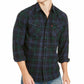 Levi's Men's Plaid Flannel Shirt Blue Size Extra Large