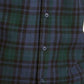 Levi's Men's Plaid Collared Work Dress Green Size Large