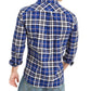 Levi's Men's Plaid Button-down Shirt Sodalite Blue Size Medium